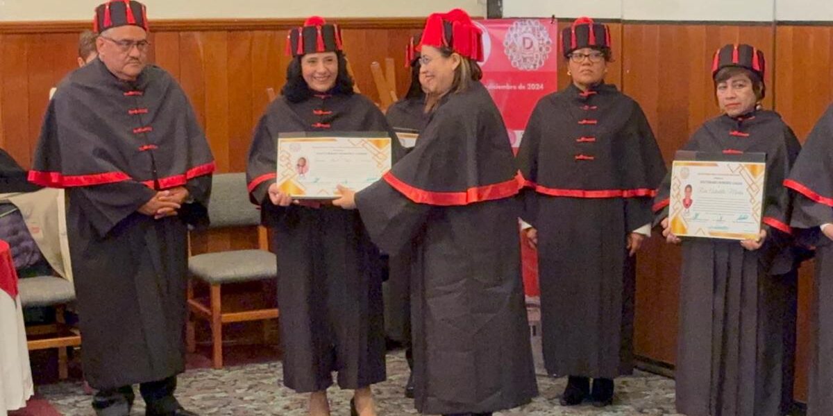 Doctorado Honoris Causa para directora de Colegio Miguel Hidalgo